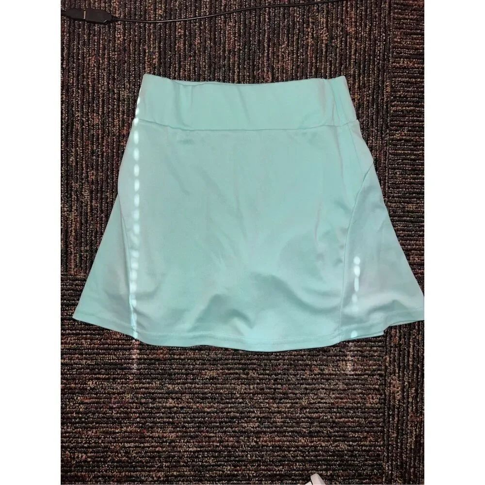 Women's Pleated Tennis Skort (Light Green)